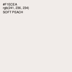 #F1ECEA - Soft Peach Color Image